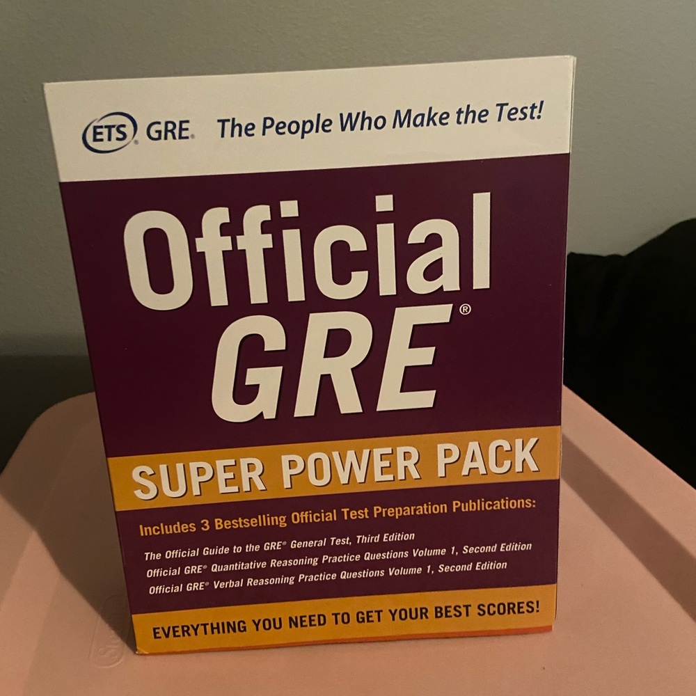 Official ETS GRE Super Power Pack